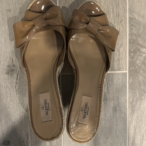 Valentino Garavani Patent Leather Espadrilles Size 41 US 9.5 - Picture 5 of 14